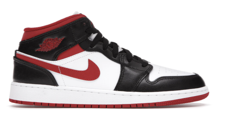 Jordan 1 Mid Gym Red Black White (GS) - DJ4695 122