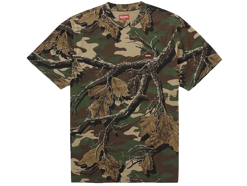 Supreme Small Box Tee (FW22) Branch Woodland Camo