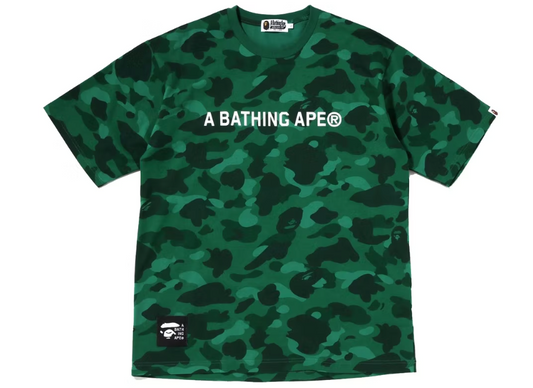 BAPE Color Camo Bathing Ape Relaxed Fit Tee Green