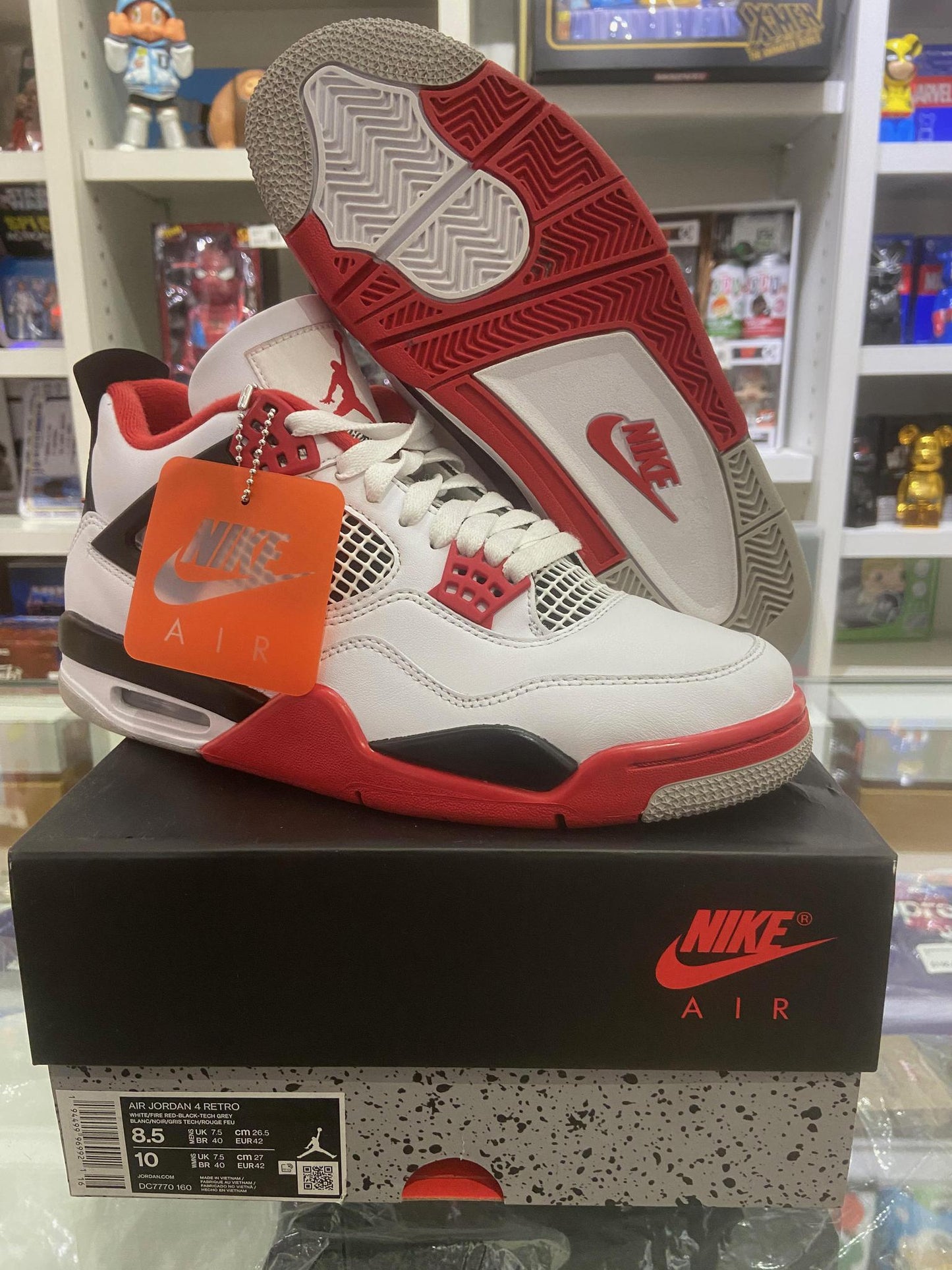 Jordan 4 Retro Fire Red (2020) Pre-Owned