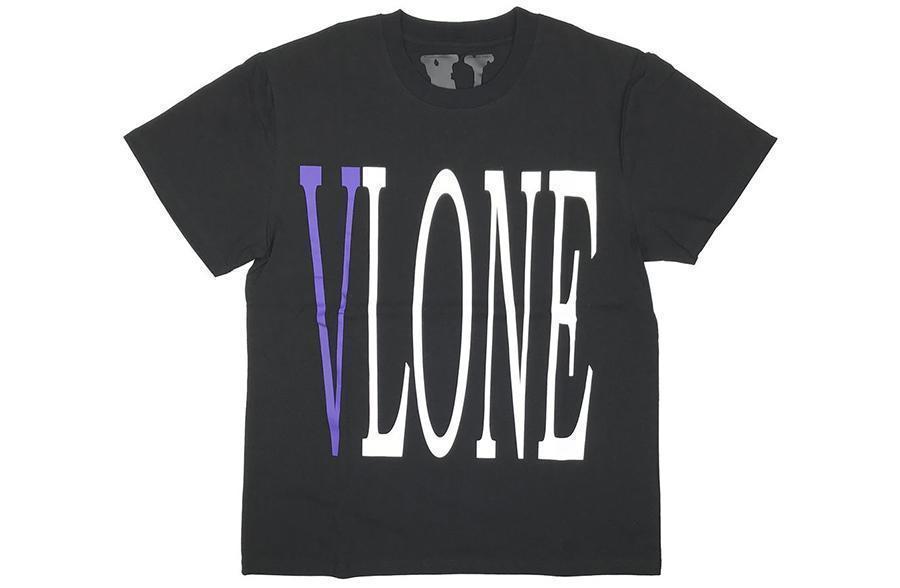 Vlone Staple Tee Black/Purple