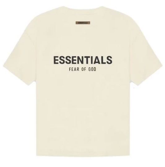 FEAR OF GOD ESSENTIALS T-shirt Cream/Buttercream