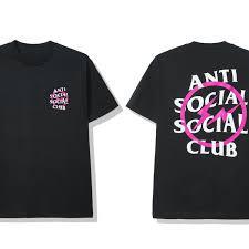 Assc fragment pink tee Black