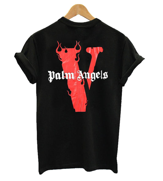 Vlone Palm Angels Tee Black/Red