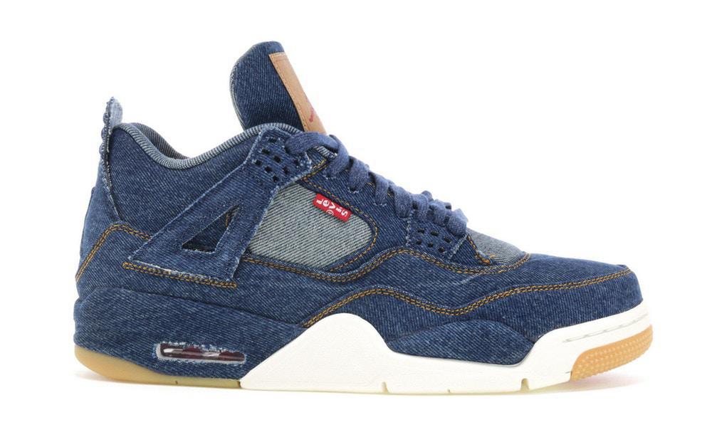 Jordan 4 Retro Levi's Denim (Tag with Levi's Logo)