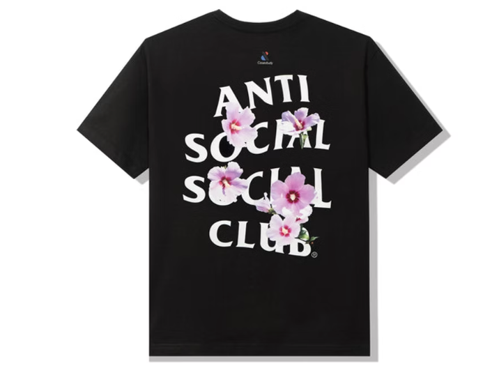 Anti Social Social Club Case Study Mugunghwa T-shirt Black