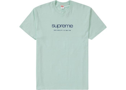 Supreme Shop Tee Teal (ss20)