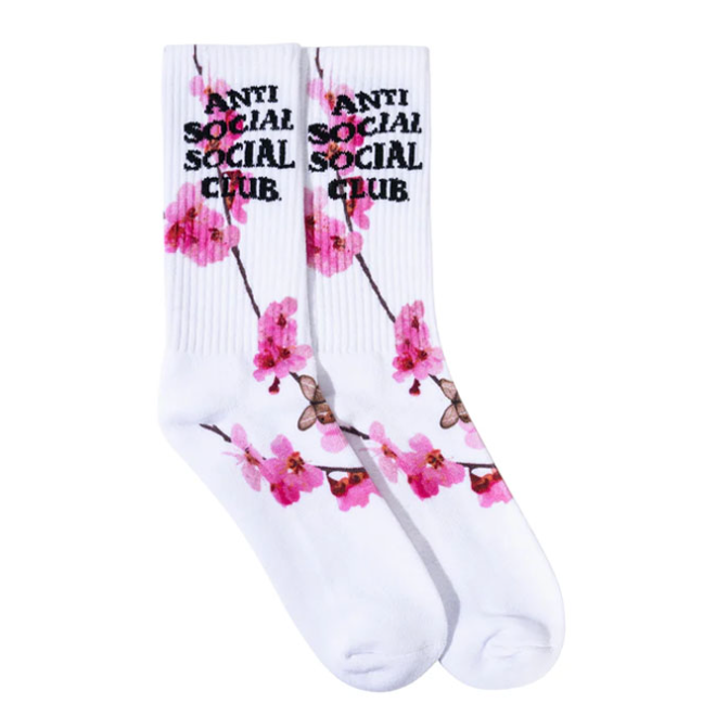 Anti Social Social Club The Real Kkotch White Socks