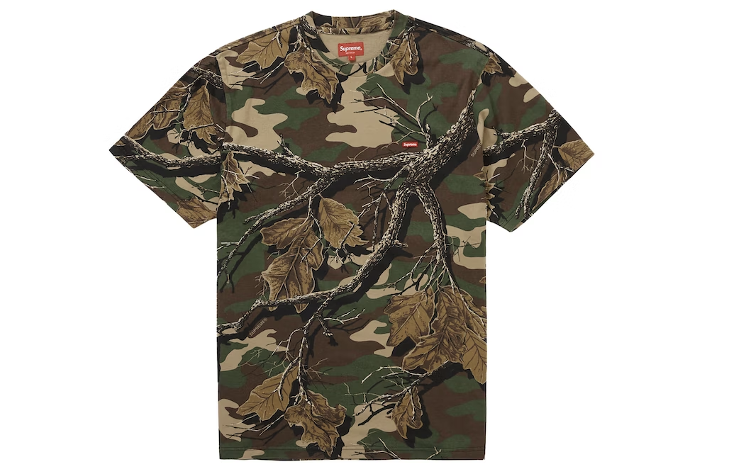 Supreme Small Box Tee (FW22) Branch Woodland Camo