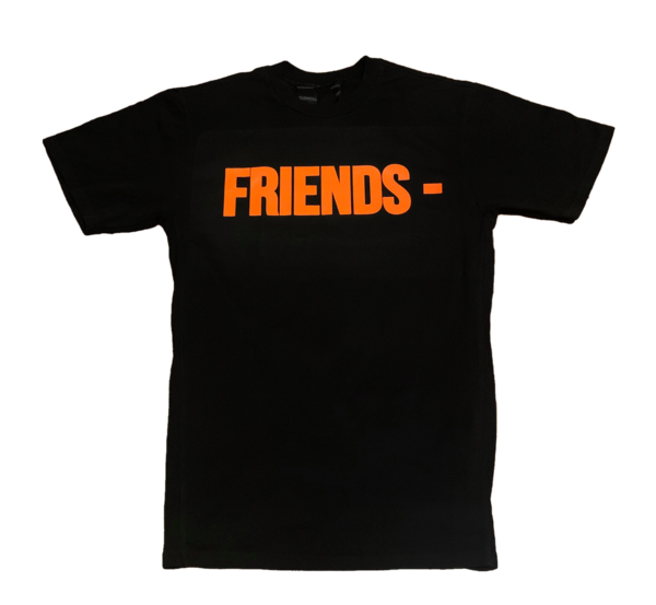 Vlone Friends Tee Black/Orange