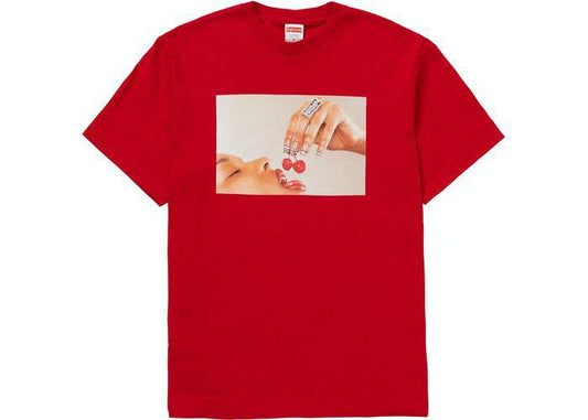 Supreme cherries tee (ss20) Red