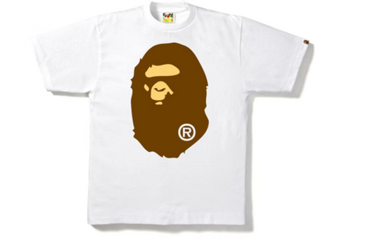 BAPE Big Ape Head Tee White