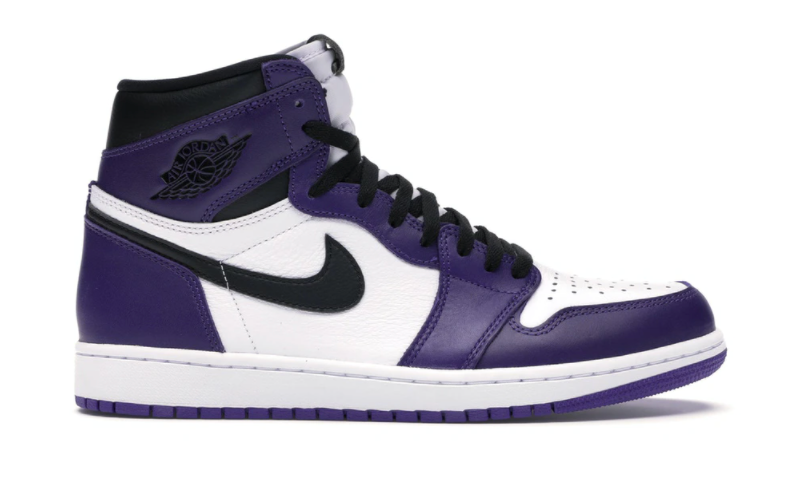 Jordan 1 Retro High Court Purple White