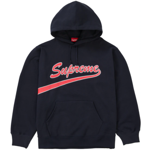 Supreme Tail Hooded Sweatshirt Navy