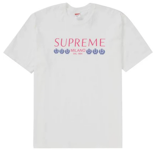 Supreme Milano Tee White