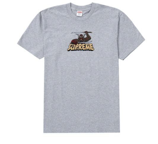 Supreme Samurai Tee Heather Grey