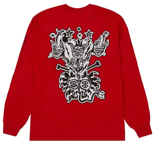 Supreme Clayton Patterson L/S Tee Red