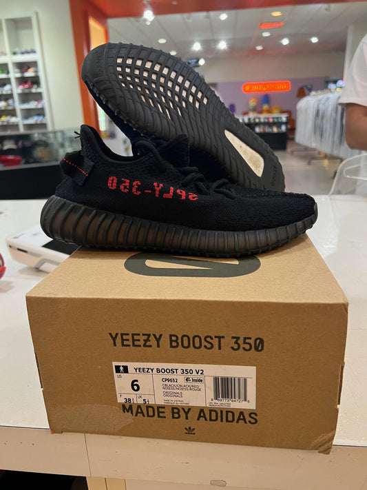 adidas Yeezy Boost 350 V2 Black Red (2017/2020) (Pre-Owned)