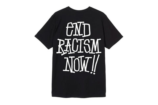 Stussy End Racism Now Tee Black