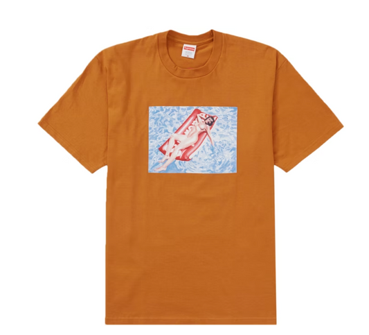 Supreme Float Tee Burnt Orange