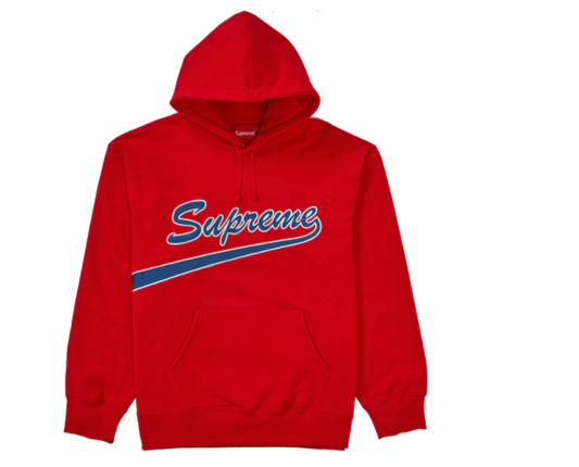 Supreme Tail Hooded Sweatshirt Red