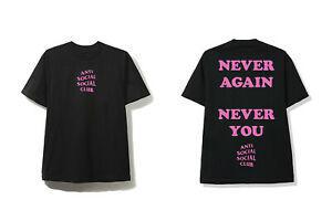 ASSC member exclusive "Never Again Never You" Tee Black