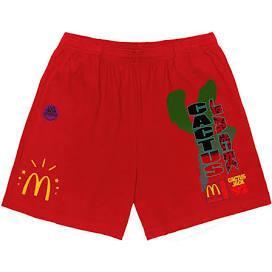 Travis Scott x McDonald's All American '92 Shorts Red