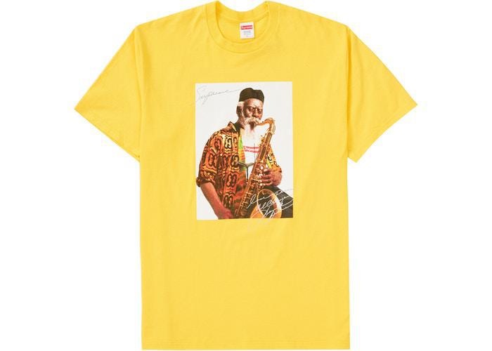 Supreme Pharoah Sanders Tee Yellow