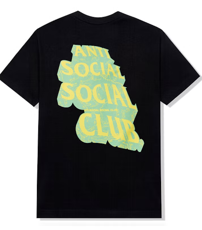 Anti Social Social Club Quest For Love Black Tee