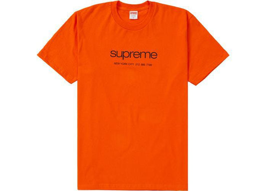 Supreme Shop Tee Orange