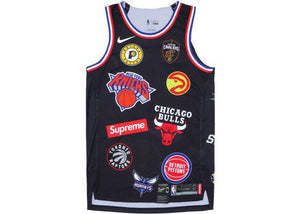 Supreme Nike/NBA Teams Authentic Jersey Black (pre-owned)