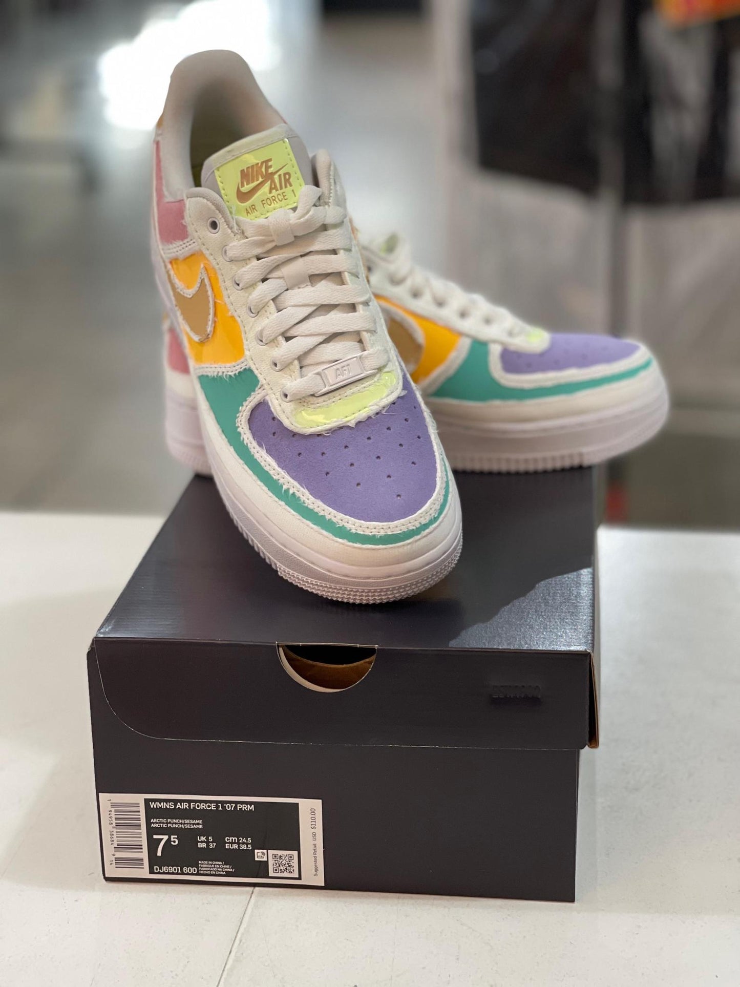Nike Air Force 1 Low Pastel Reveal (W) (Pre-teared)