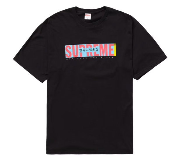 Supreme All Over Tee Black