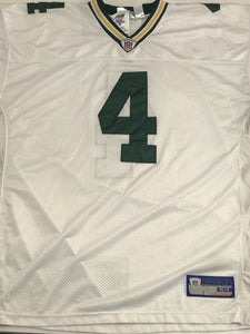 Green Bay Packers Jersey (White) Favre #4