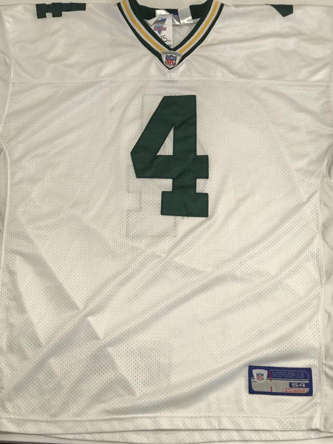 Green Bay Packers Jersey (White) Favre #4