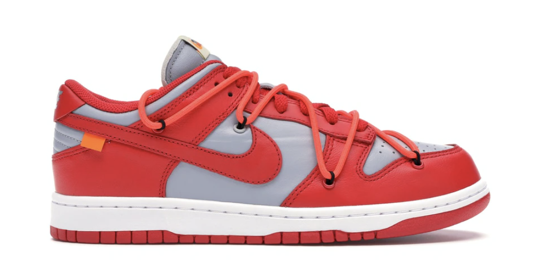 Nike Dunk Low Off-White University Red