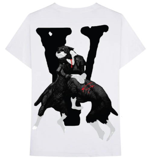 City Morgue x Vlone Dogs Tee White