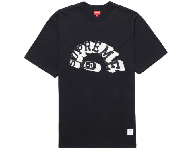 Supreme Alpha Omega S/S Top Black