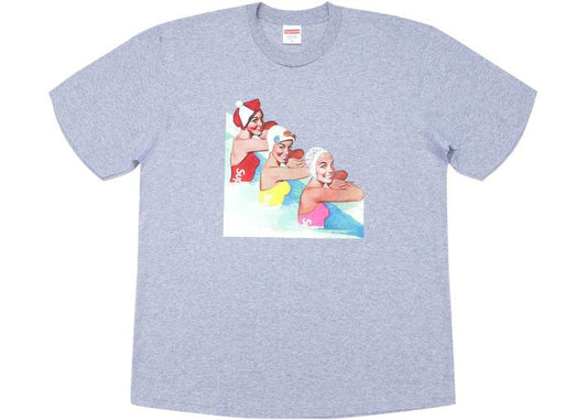 Supreme Swimmer's Tee Heather Grey