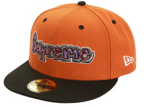 Supreme Gonz Logo New Era Burnt Orange