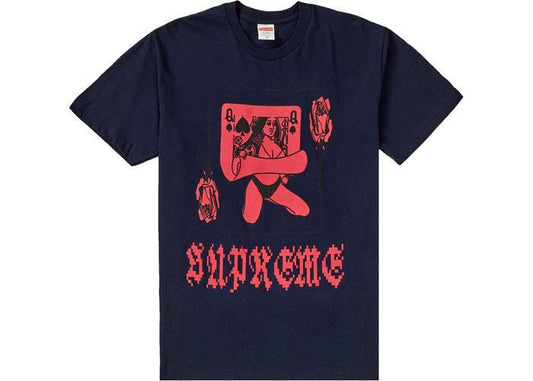 Supreme Queen Tee Navy