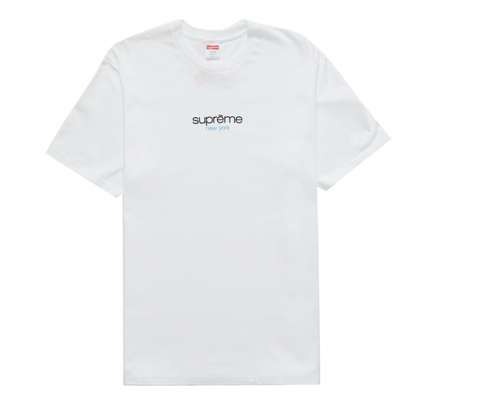 Supreme Classic Logo Tee White