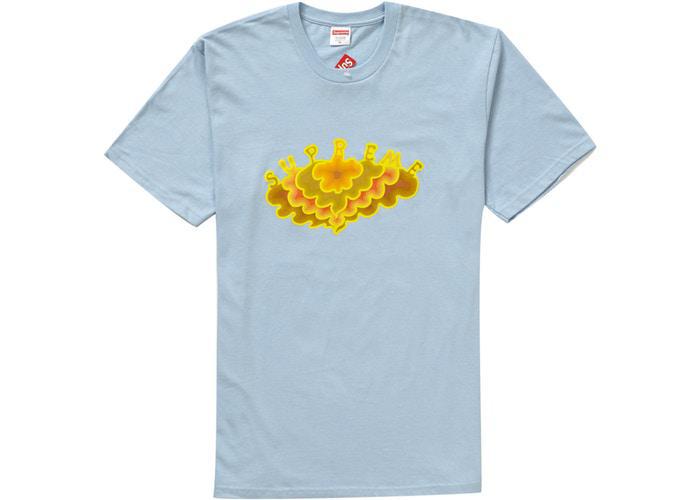 Supreme Cloud Tee Light Blue