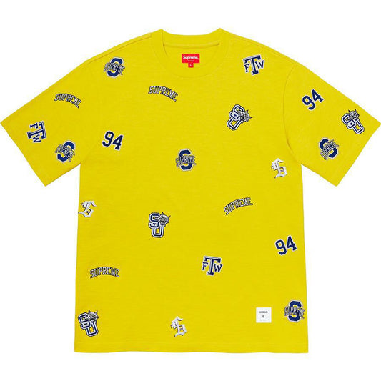 Supreme University S/S Top (SS20) Bright Yellow