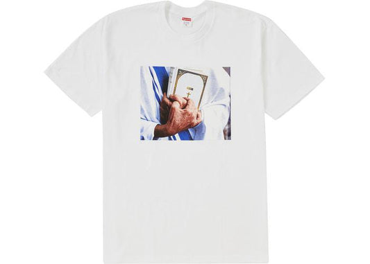 Supreme Bible Tee White