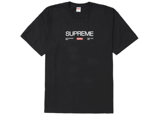 Supreme Est. 1994 Tee Black