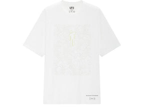 Billie Eilish Flower Skulls T-Shirt (US Mens Sizing) White