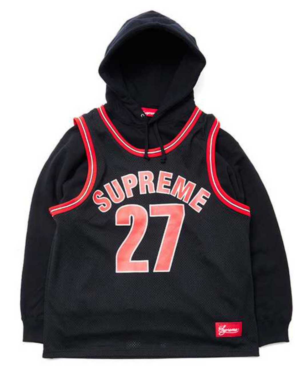 Supreme Basketball Jersey Hooded Sweatshirt – SRKilla