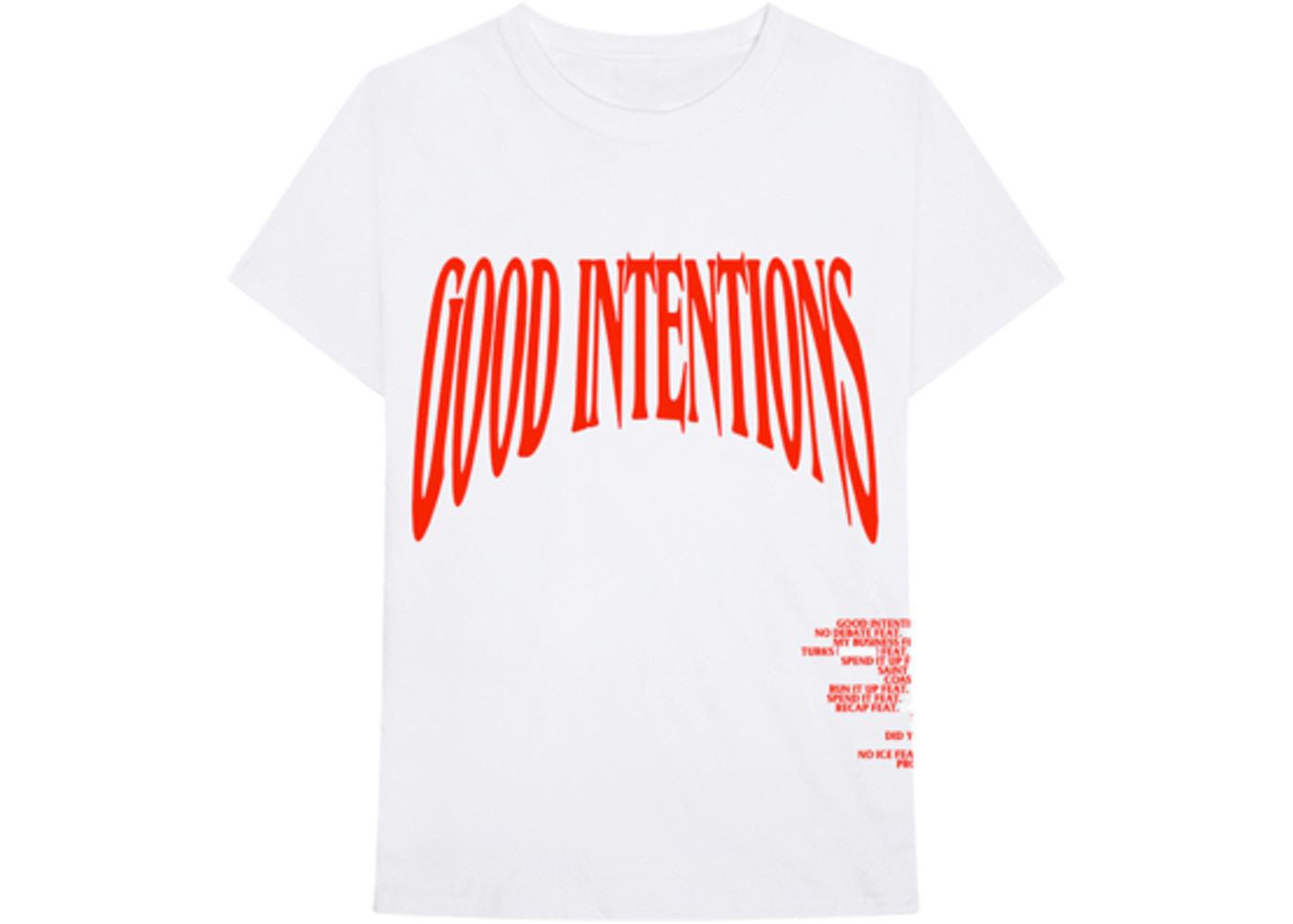 VLONE x Nav Good Intention Tee White