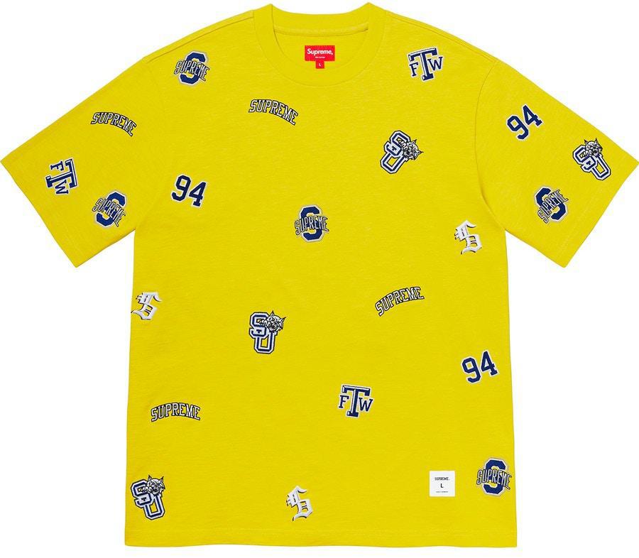 Supreme University S/S Top (SS20) Bright Yellow